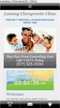 Mobile Screenshot of chiropracticcliniclansing.com